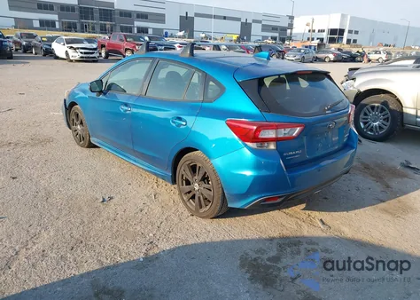2017 Subaru Impreza 2.0I Sport z USA, uszkodzony, nr VIN 4S3GTAK62H1739003
